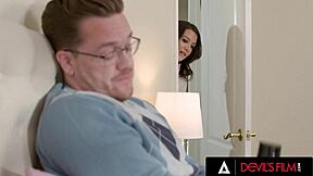 Caught you fapping in-law, ready for my mouth Natalie Brooks?