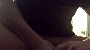 Teen strokes monster cock to huge cumshot blast