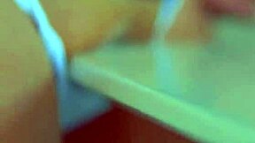 i rubbed my wet pussy so hard on that desk corner it felt amazing