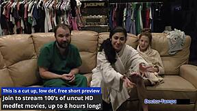 dr tampa interrogates jasmine rose's shaved pussy with toys backstage