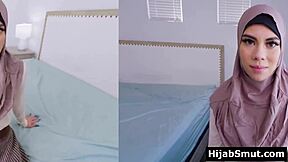 Shy Hijab Muslim Mila Marie Fucks Doggystyle