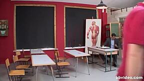 Efter examen kör jag hårt med rik äldre kille hardcore stil