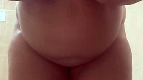 she's rubbing her wet pussy for me while hubby's working 😈🔥💦