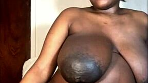 Sucking My Huge Pregnant Ebony Pussy—Fuck It Deep with Big Toys, Curvy Wife!