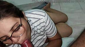 hey this young blonde just gave me an amazing blowjob ending in her mouth