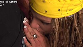 Young blonde enjoys mmf anal threesome fun