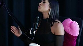 val mineirinha shines in swing cast sheer red with bisexual brs glamour