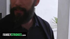 obedient 18+ stepdaughter pounds stepdaddy's cock deep to be his good girl again.