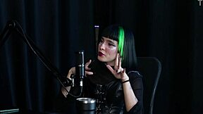 carol rhcp's steamy podcast compilation with bia hot sheer red cosplay