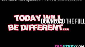 surprise stepson! naughty milf stepmom's lingerie hides big cock craving pov doggy 😏🍫