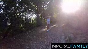 easter trick sprays into alexis pussy fun with muscular dan 😏💦