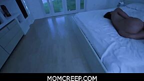 Stepmom rides stepson's young cock in hot momcreep pov