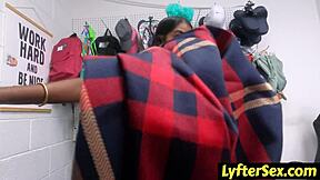 Shoplifting Teen Caught By Officer Fucks Hard Bent Over Cowgirl Doggystyle In Office Submission