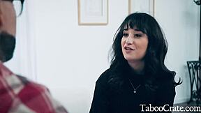 stepdad blackmails petite teen into riding his cock or else