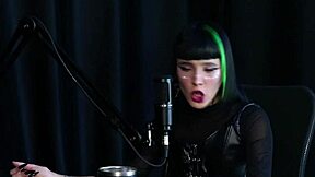 carol rhcp's steamy podcast compilation with bia hot sheer red cosplay