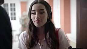 omg her small tits n that huge cock in my mouth feels insane