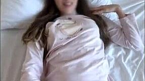 hairy stepdaughter rides cock better than wife milks semen