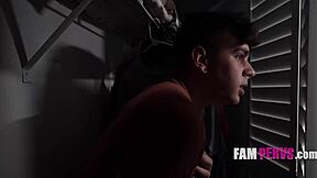 easing my scared stepson into it mommy style 😏👅💦