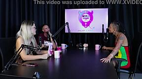 Morena And Loira Strip After Wild Women’s Mansion Tales