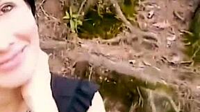 Fuck yes! Petite Latina bends over for stranger's doggystyle in public outdoors!