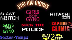 tyler lynn squirms through her intense ent exam