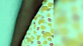 saw my hot mexican cousin dressing and couldn't resist her