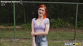 Sawyer swipes right on thick cock for creampie rides and deepthroat fun!