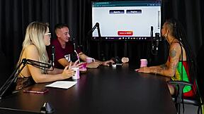 Morena And Loira Strip After Wild Women’s Mansion Tales