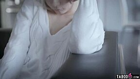 Foster Couple Welcomes Shy Petite Blonde Teen For Intense Fuck