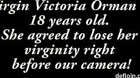 I gape my soft trimmed pussy hole and lose virginity hard