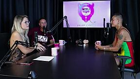 Morena And Loira Strip After Wild Women’s Mansion Tales