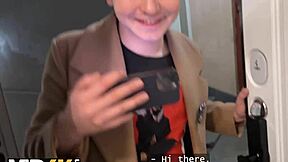 blonde neighbor nympho begs cum in shaved tight butthole now