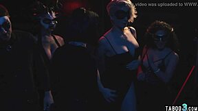 Milf Tricks Shy Teen Into Wild Public Strapon Double Penetration Orgy