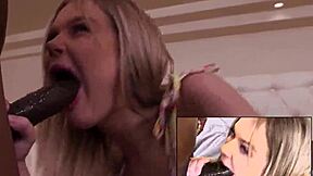 Ray Black Slams Petite Blonde Coco Lovelock Big Black Cock