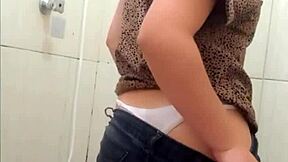 Young Small Tits Woman Waxed In Steamy Bathroom Shower