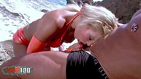 french blonde shana spirit takes rob diesel's monster cock anal at beach