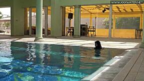 Does Jessica Lincoln's Pink Bikini Tease Underwater Pool Secrets?