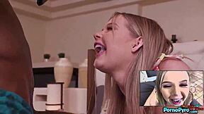 Ray Black Slams Petite Blonde Coco Lovelock Big Black Cock