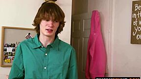 Stepsisters bribe nerd bro with pussy lick and fuck