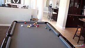 Petite Latina Ember James' private amateur pounding by big black stranger cock