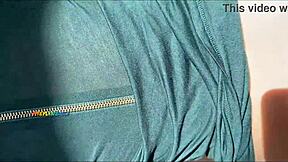 Bonita Vecinita Follada En Vestido Corto Terraza Peruana Infiel Chibola!