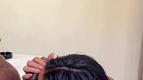 Amateur Couple: Deepthroating BBC to the Bottom Nysdel