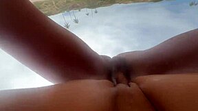 brunette latina fucked public copacabana beach everyone watches her tits bounce