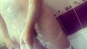 Spying On Stepson Shower Mom Washes Cock Sucks Jerks And Swallows Cum