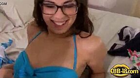 Spy cam catches beautiful teen blowing cock then fucked hard private amateurs