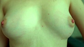 i can't stop playing with my perfect small pink nipples...