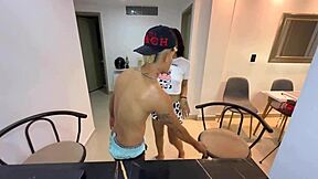 mi hermanastra me pide pc... le meto mi enorme polla anal! 😩💦