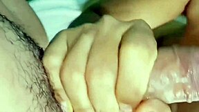 Desi village teen's shaved tight pussy fucked hard by horny boyfriend big boobs bounce