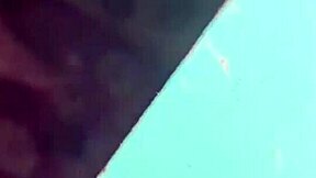 Peeking on neighbor's wife leads to sneaky bedroom doggystyle pounding