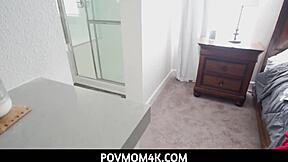 povmom4k can't resist fucking horny stepmom deepthroat pussy in bedroom